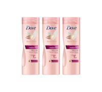 Dove Women's " Body Lotion' Love Care + Radiant Glow, 400ml, 3 Pack in Pink