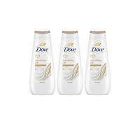 Dove Women's 'Body wash' Nourishing Silk 24H Renewing Micromoisture, 3x 400ml in White Dove White