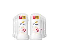 Dove Advanced Care Go Fresh Anti-Perspirant Cream Pomegranate, Pack of 6, Deodorant for Women with Pro-Ceramide Technology for 72 Hours of Protection Against Sweat, 50 ml