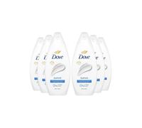 Dove Women's Hydrate 'Body Wash' for Softer & Smoother Skin, 6x 225ml in White Dove White