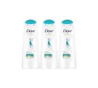 Dove Women's Nutritive Daily Moisture 'Shampoo' For Normal & Dry Hair, 3x400ml in White Dove White