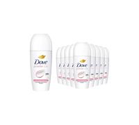 Dove Women's Powder Soft Roll On Anti-Perspirant with 48H Long Lasting Fragrance 50ml, 12Pack in White