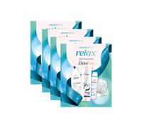 Dove Women's Relax Body Collection - Gift Set - 3 Piece Each in White | Size: 2 Pack