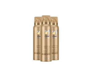 Dove Women's Self Tan 'Body Mousse' Summer Revived, 3x150ml in Gold