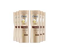 Dove Women's Self-Tan 'Lotion' for Medium-Dark Skin, 6x400ml in Gold