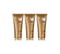 Summer Revived Gradual Self Tan 'Body Lotion', 3pk, 200ml Dove Gold One Size