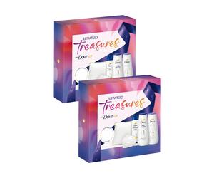 Dove Women's Treasures Collection - Gift Set - 4 Piece | Size: 2 Pack