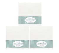 Dovecraft 10 Polka Embossed Cards & Envelopes - 3 Pack (6x6inch)