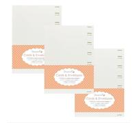 Dovecraft 10 Ribbon Cards & Envelopes - 3 Pack (5''x7'')
