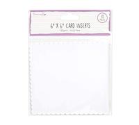 Dovecraft DCBS158 Essentials-Cards & Envelopes-6"x6" Card Inserts, Multi-Colour Colour, 1