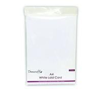 Dovecraft Essentials - A4 White Laid Cards