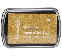 Dovecraft Essentials Premium Non Toxic Pigment Ink Pad, Gold,8.5 x 2 x 6 cm