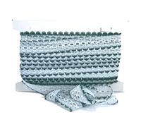 Dovecraft Eyelet Knitting in Lace per meter - Green