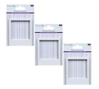 Dovecraft Photo Frames - 3 Pack (White)