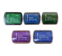 Dovecraft Pigment Ink Pads Single Sets Packs - Card Making Art Craft - Acid Free - Simply Sew Crafty™ (Blues & Greens)