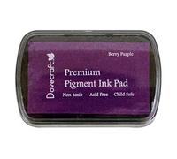 Dovecraft Pigment Ink Pads Single Sets Packs - Card Making Art Craft - Acid Free - Simply Sew Crafty™ (Purple - Berry)