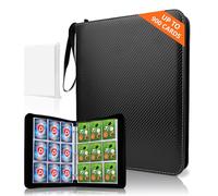 DOVEKERY Trading Card Binder 9 Pocket, Card Collection Folder with Removable Sleeves, Trading Cards Storage Album for TCG, Football, Basketball Card, 900 Cards
