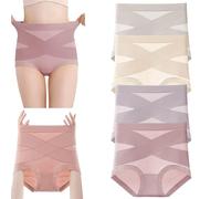 Doveloom Panties - Leak-Proof Shaping Briefs, Ultimate Comfort Tummy Control Briefs, Everyday Wear, Strong Support(4pcs-D,XX-Large)