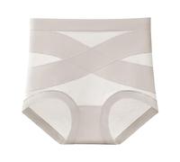 DoveLoom - Ultimate Comfort Leakproof and Shaping Panties, Doveloom Panties, Women's High Waisted Underwear(Beige,L)