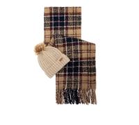 Dover Beanie & Hailes Scarf Gift Set, unisex, Barbour, Kids Sets, Multicolor, ONE SIZE, Kids ONE SIZE