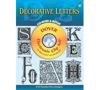Dover Decorative Letters (Dover Electronic Clip Art)