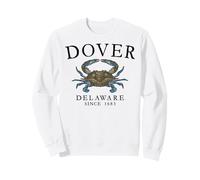 Dover Delaware Crab Town Since 1683 Black Letters Sweatshirt