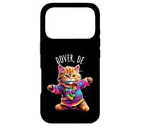 Dover Delaware USA Fun Cute Colorful Dancing Cat Design Case for iPhone 17 Pro