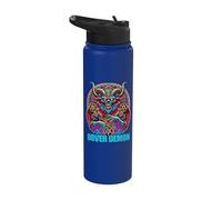 Dover Demon Cryptid Folklore Mythical Art Stainless Steel Insulated Water Bottle