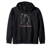 Dover Demon You Must Be Warned Omen Warning Subliminal Zip Hoodie