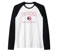 Dover New Hampshire (NH) Raglan Baseball Tee
