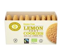 Doves Farm A baked gluten free cookie made with whole lemon-12 Pack