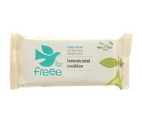 Doves Farm Fairtrade Organic Gluten Free Lemon Zest Cookies (150g) - Pack of 6