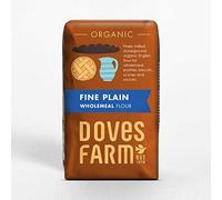 Doves Farm | Fine Plain Wholemeal Flour | 4 x 1kg