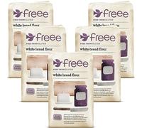 Doves Farm Gluten Free White Bread Flour 1 kg (Pack of 5)