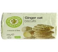Doves Farm | Organic Ginger Oat Biscuits | 12 x 200G