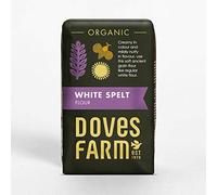 Doves Farm Organic Speciality White Spelt Flour 1 kg (Pack of 5)