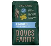 Doves Farm Organic Wholemeal English Einkorn Flour, 1 kg (Pack of 5)