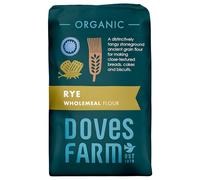 Doves Farm Organic Wholemeal Rye Flour, 1kg, Pack of 1