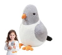 Doves Soft Toy, Peace Decorative Figures, Realistic Heart Warmth Design as a Sleeping Companion for Family, Friends and Children