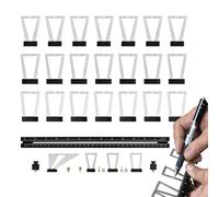 DOVETA TASTING MARKER - Manual Wood Glue Tool, Bend Glue Joints Making Guide | Solid Aluminum Woodworking Tool, CA Woodworking Tool