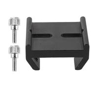 Dovetail Base for Finder Scope Telescope Mount Black Aluminum Alloy