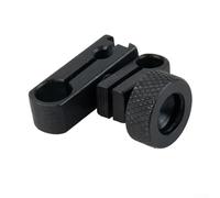 Dovetail Clamp for Dial Indicator - Heavy-Duty Steel Construction, 4 mm / 6 mm / 8 mm Aperture Sizes, Industrial Measurement Tool for CNC and