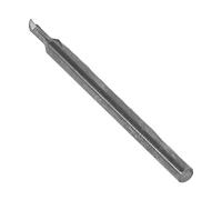 Dovetail End Mill Cutter Carbide 2 Flute Metric Metalwork Cutting Endmill Tool, High Precision Dovetail Milling Cutter with 3mm Shank for CNC Woodworking and Metal (3 X 60 Degree X 40L)