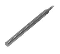 Dovetail End Mill Cutter Carbide 2 Flute Metric Metalwork Cutting Endmill Tool, High Precision Dovetail Milling Cutter with 3mm Shank for CNC Woodworking and Metal (3 X 45 Degree X 40L)