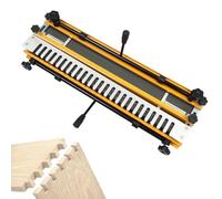 Dovetail Jig Kit with Precision Templates & Milling Cutter - Complete System for Cabinet, Drawer & Furniture Joints