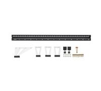 Dovetail Jig Marking Gauge Tool Set Woodworking Accurate Multi Specification Movable Scriber Aluminum Alloy Kit with Six Templates for Beginners and Professionals