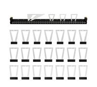 Dovetail Jig, Marking Gauge Woodworking, Portable Hand Tool Router Templates Guide Precise Aluminum Alloy Wood Joints Making Guide for Home Repair Shop