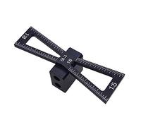 Dovetail Marker Aluminum Alloy Woodworking Dovetail Marking Template Tool Wood Joints Gauge For Hand Cut Wood Joints Slopes