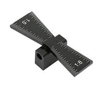 Dovetail Marker Jig Aluminum Woodworking Tool with Scale 1:5/1:8 for Furniture Factory and Enthusiasts