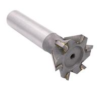 Dovetail Milling Cutter,20-60mm Dovetail Gear Cutters, Hard Alloy Milling Cutter for Processing Copper Aluminum, 45/55/60 Degrees Milling Cutter(30mm x 60)(40mm x 55)